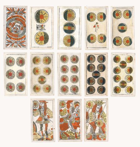 Venetian cards, 52 card's deck