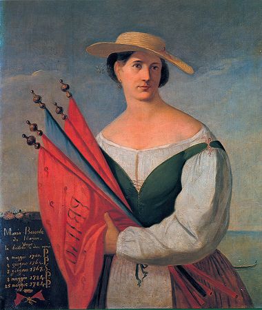 Maria Boscola - oil on canvas (1784)