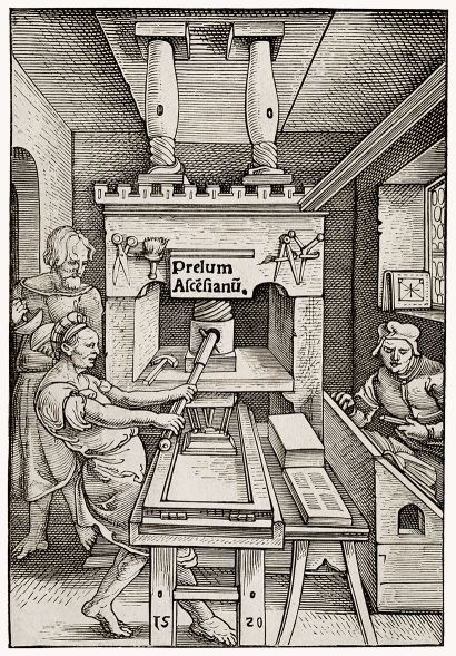 Unknown Artist: Printer's device of Josse Badius